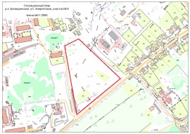 Ситуационный план земельного участка в Колпино Кадастровые работы в Колпино